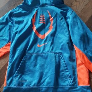 Nike Kids Vibrant Blue and Orange Jacket